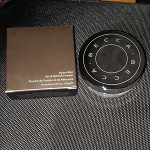 NIB BECCA Hydra Mist set & refresh powder